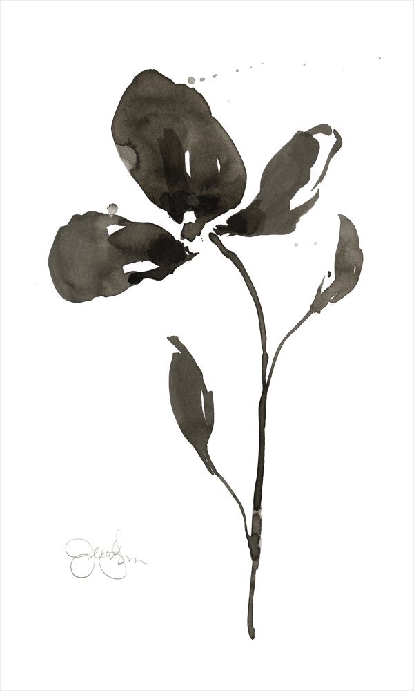 Solitary Sumi-e II