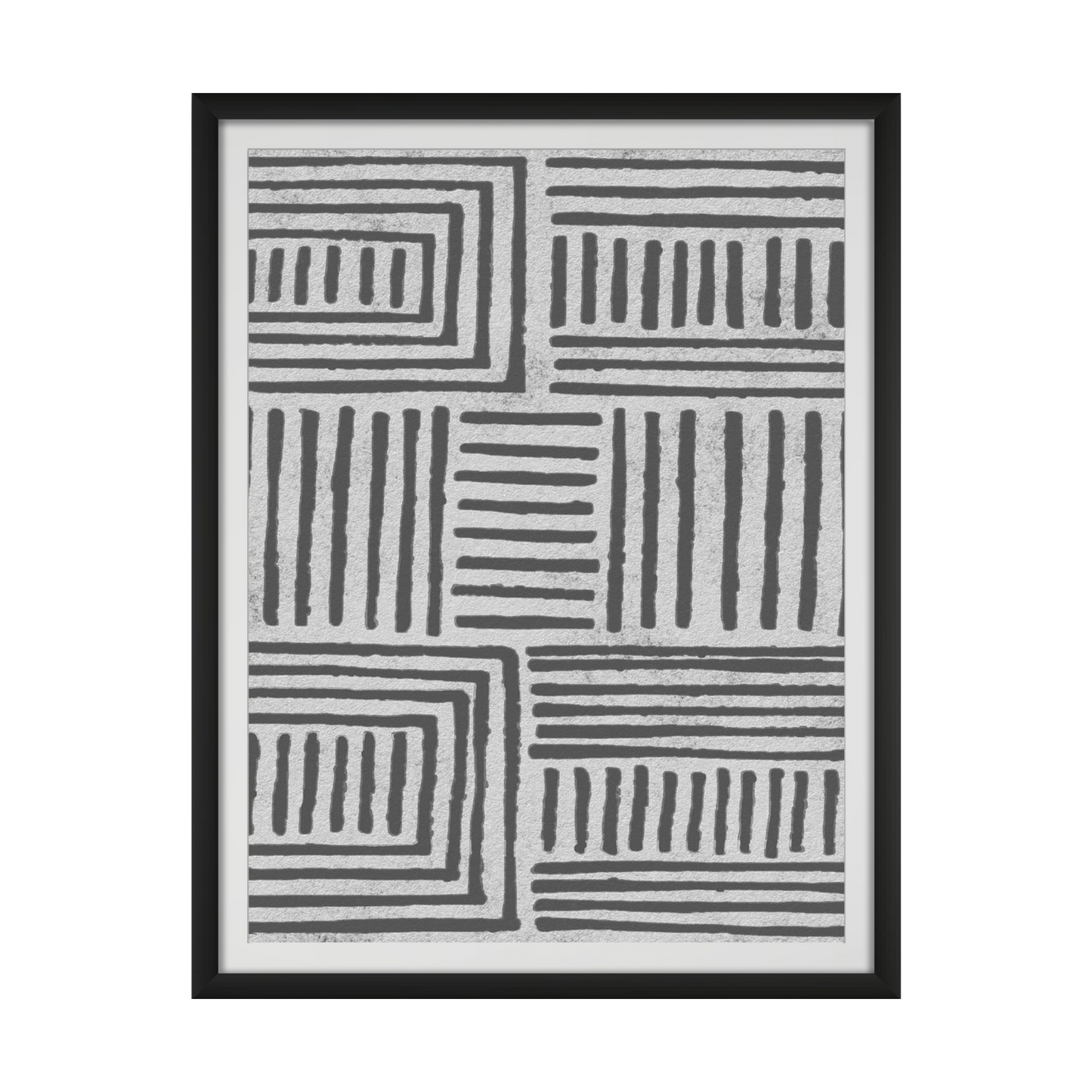 Vertical Decorative Batik I