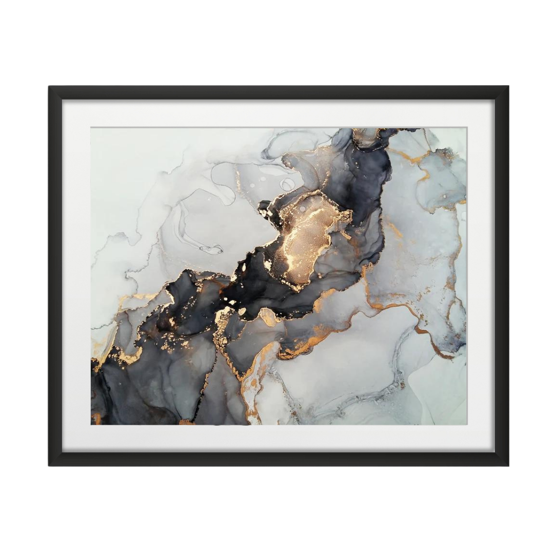 Abstract alcohol ink