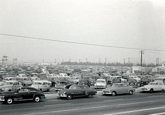 Public parking in Los Angeles, 1951