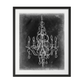 Chalkboard Chandelier Sketch IV