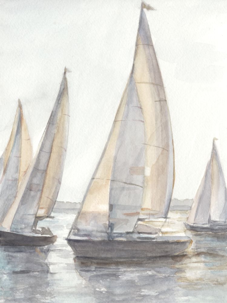 Plein Air Sailboats I