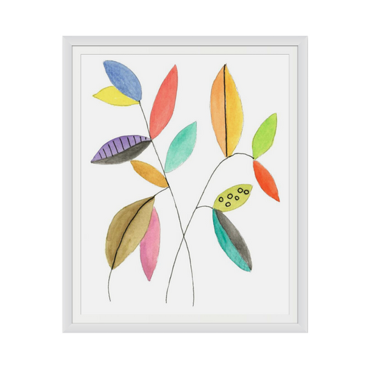 Color Pop Leaves IV