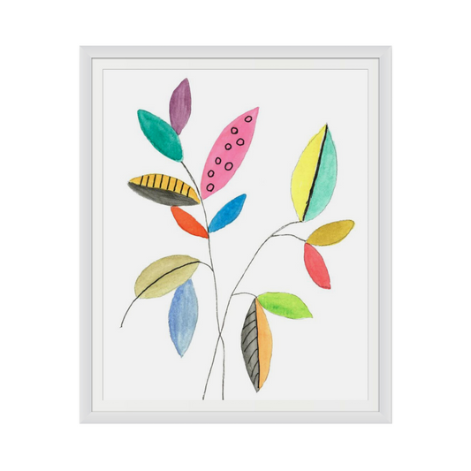 Color Pop Leaves III