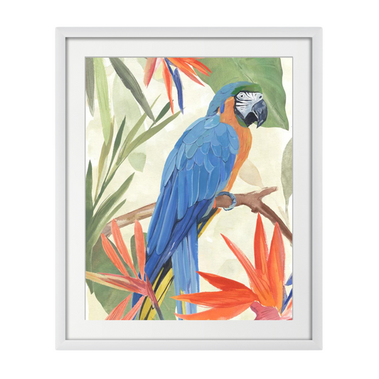 Tropical Parrot Composition IV
