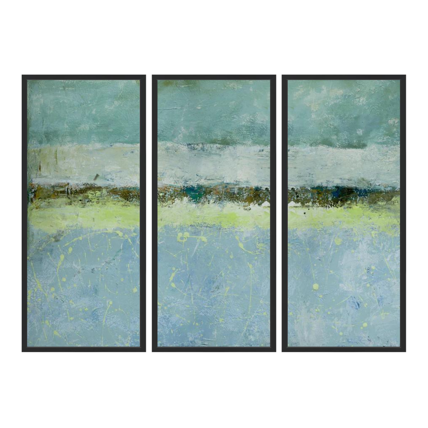 Green Horizon Triptych