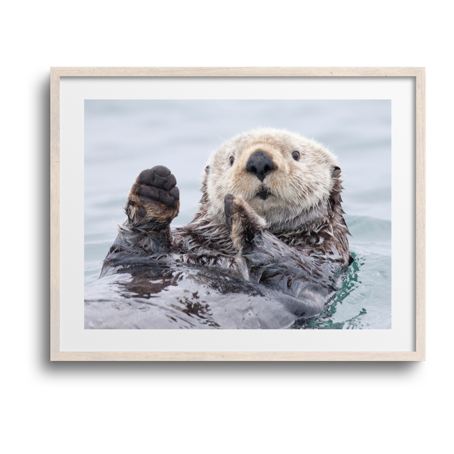 Yesterday I caught a fish thiiis big! - Otter. Alaska