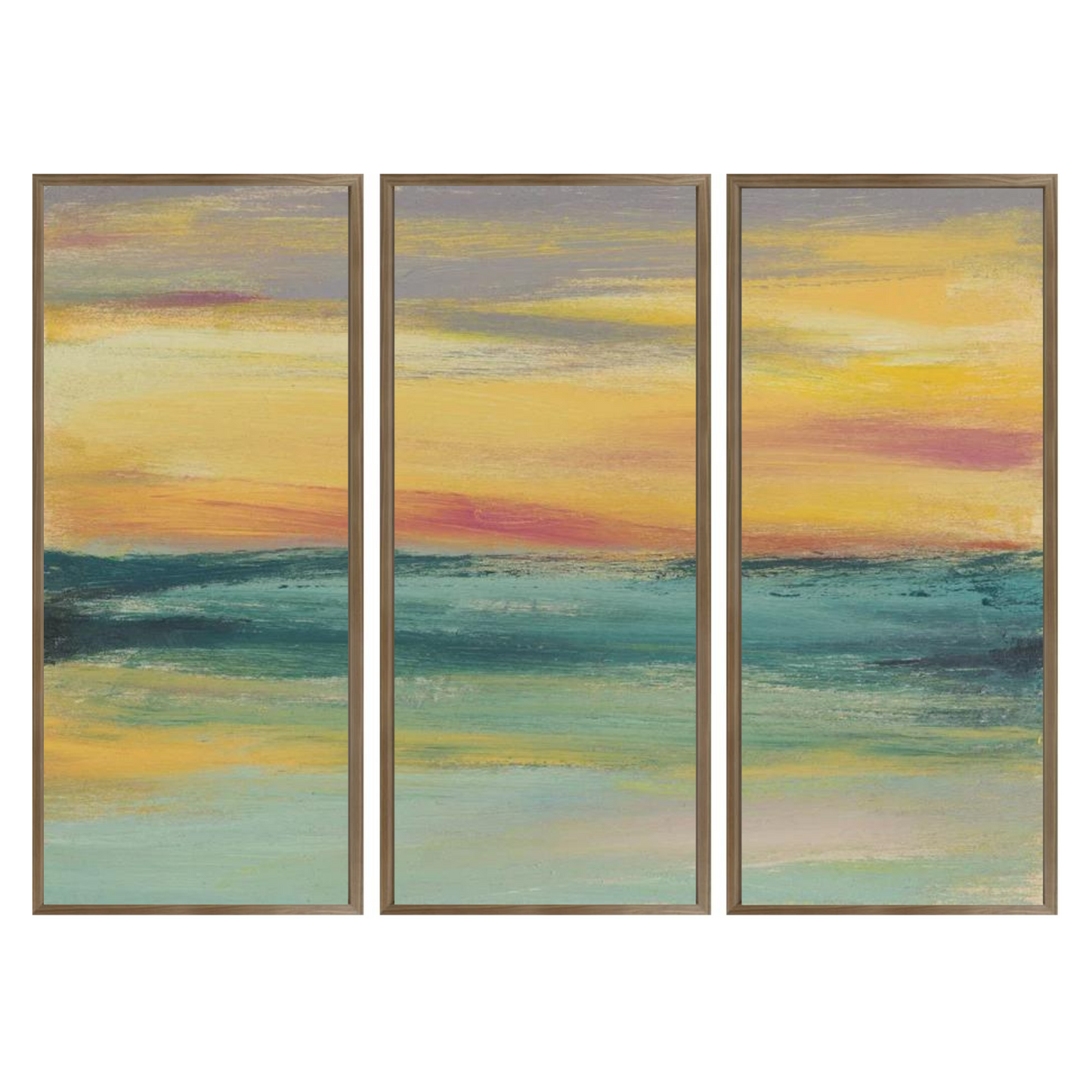 Sunset Study III Triptych