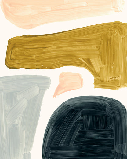 Brushy Shapes II