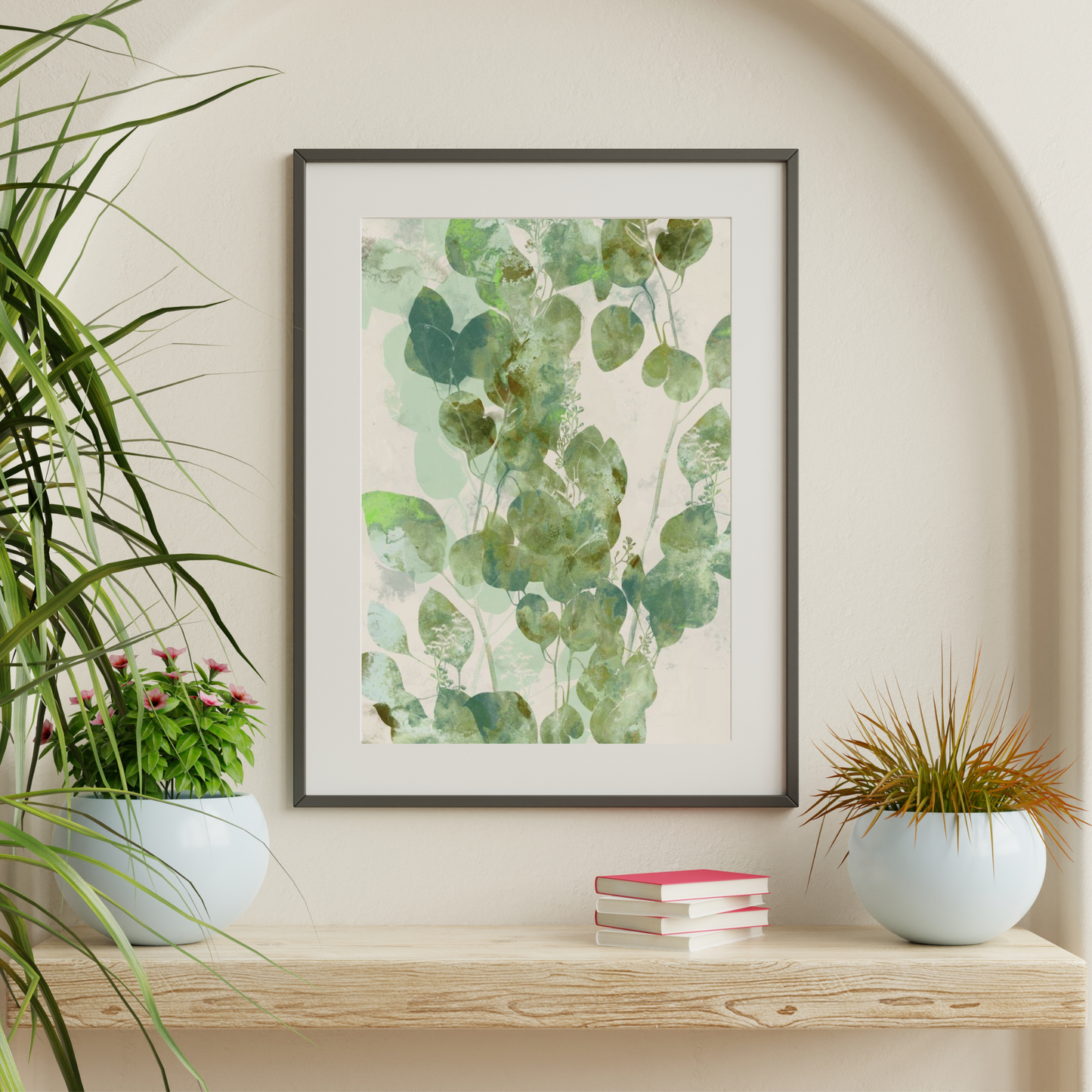 Watercolor Eucalyptus I