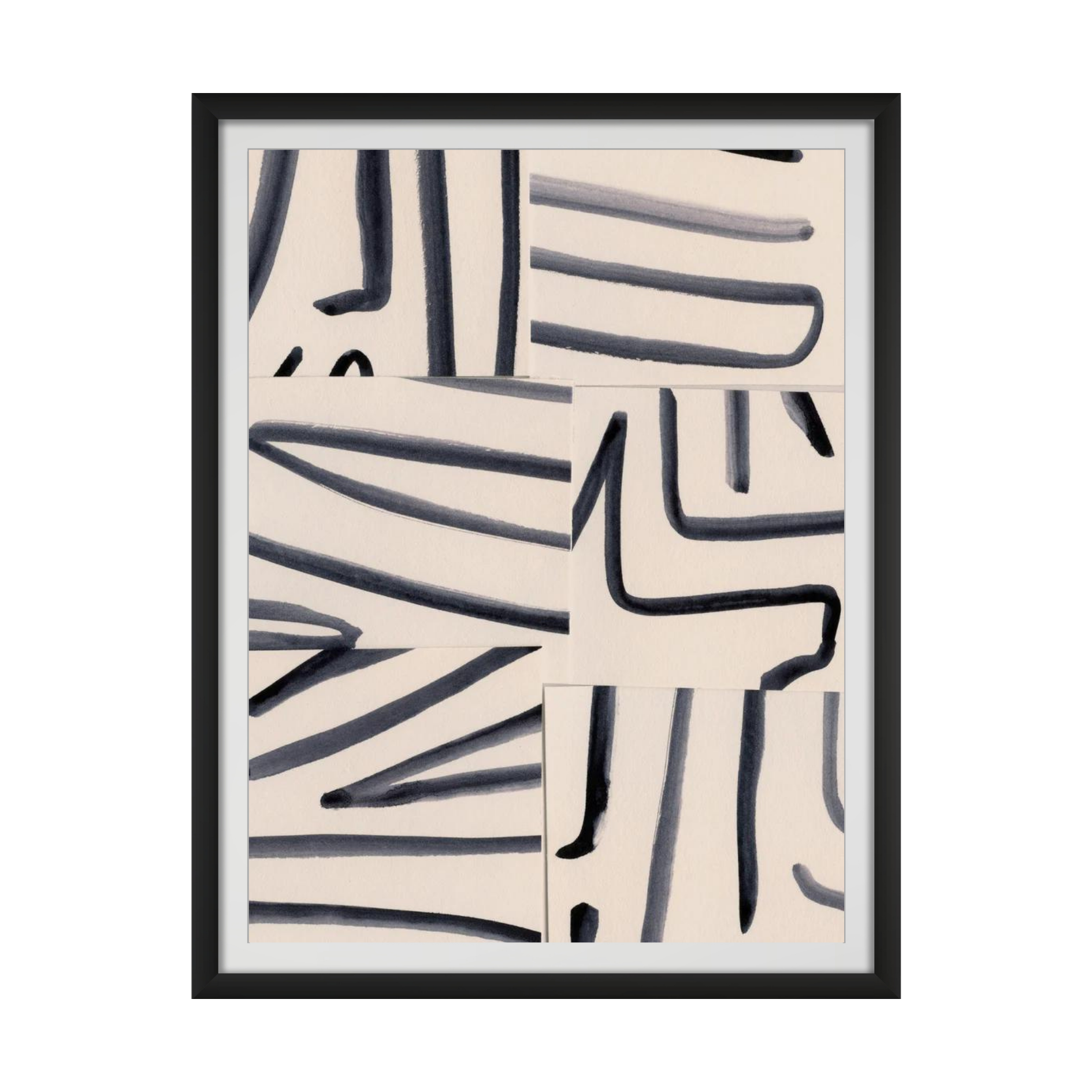 Spliced Lines III – Print Post Wall Art