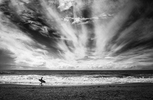 The loneliness of a surfer