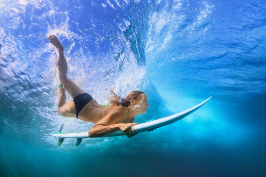Underwater surf