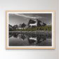 Amethyst Lake Reflection BW with Color