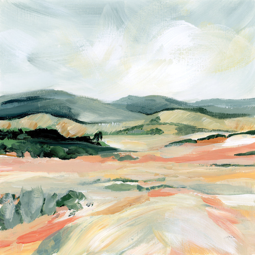 Vermillion Landscape I