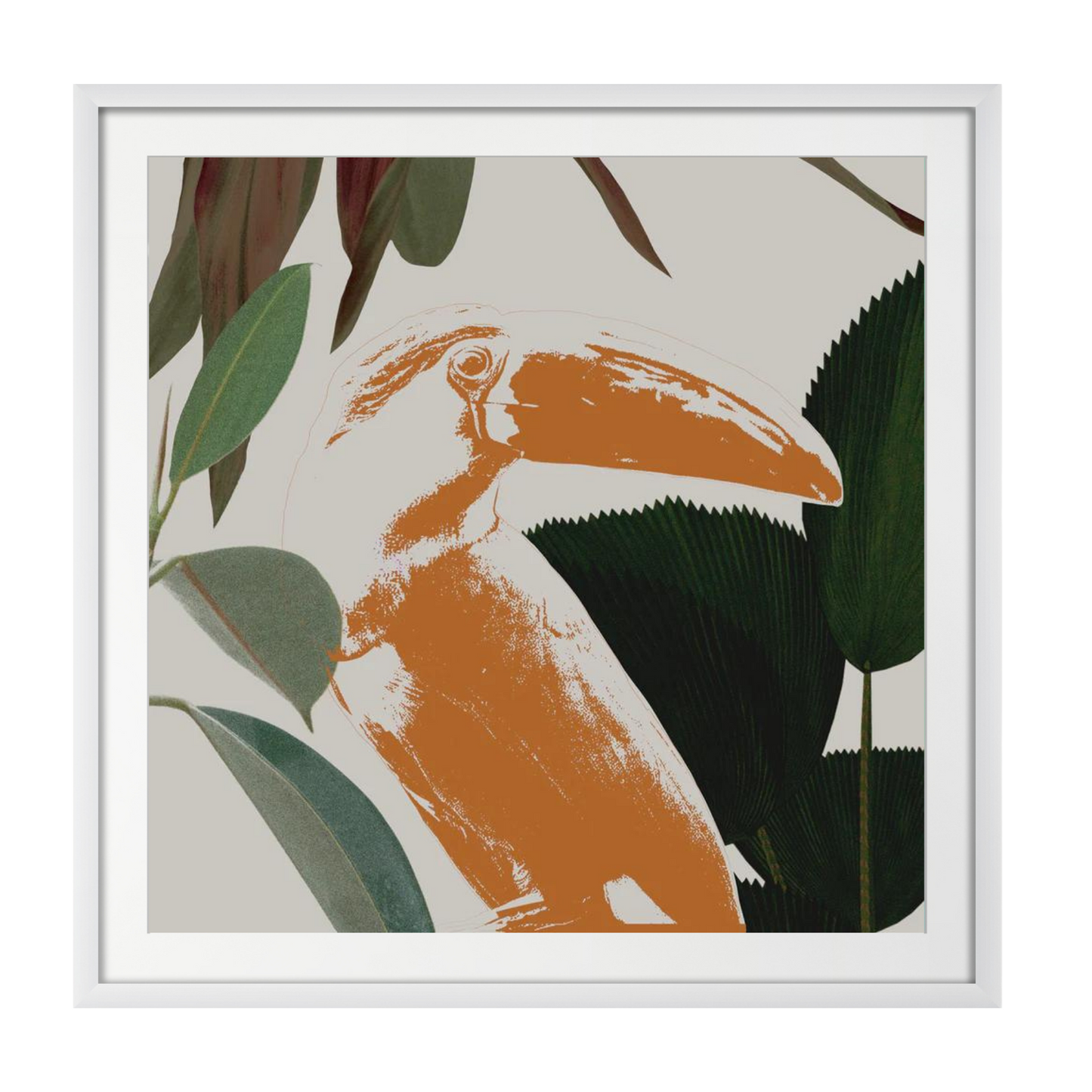 Graphic Tropical Bird III