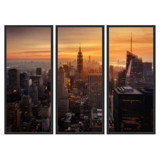 Manhattan's light Triptych