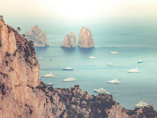 The Faraglioni Cliffs, Capri, Italy
