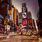 Taxi on broadway, New York