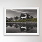 Amethyst Lake Reflection BW with Color